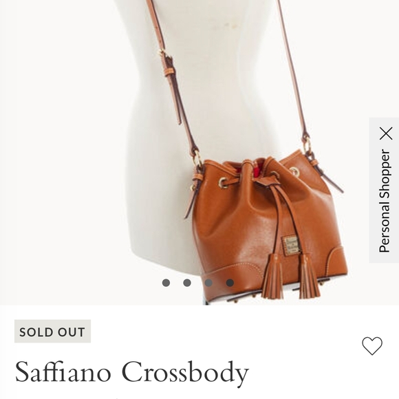 Dooney And Bourke Saffiano Drawstring Crossbody, Nwt - Picture 12 of 16